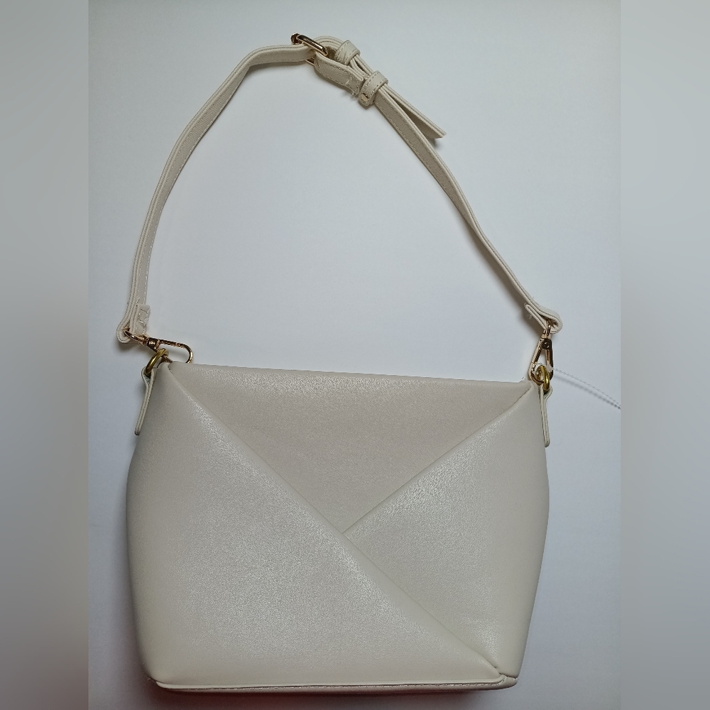 Antik Kraft Elegant White Shoulder Bag